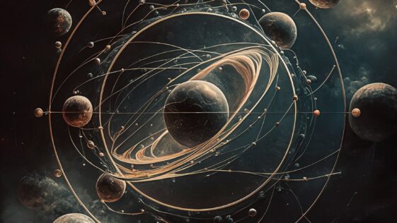 astrology, zodiac, space