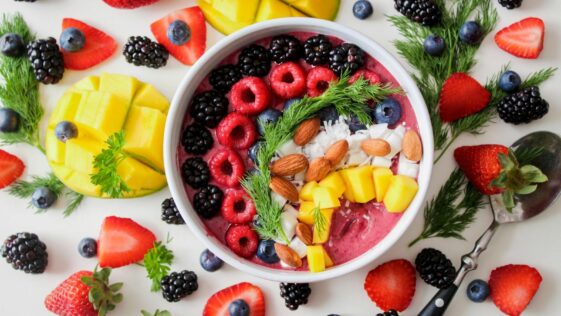 Top View Photo of Food Dessert