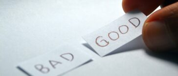 good, bad, opposite