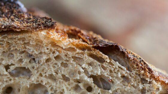 brown bread with white sugar