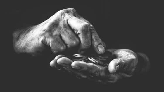 poverty, black and white, emotion