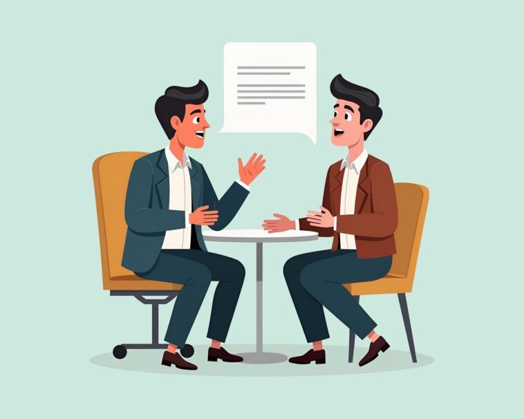 dialogue, talk, discussion