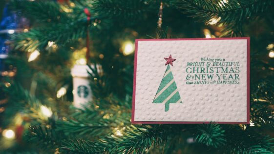 Christmas and New Year gift card