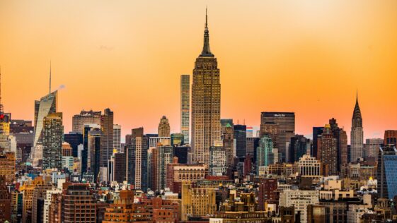 landscape photo of New York Empire State Building