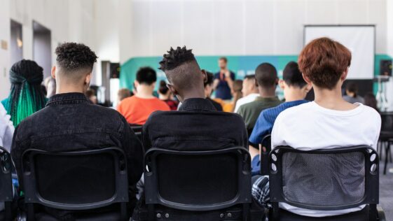 people sitting on chair