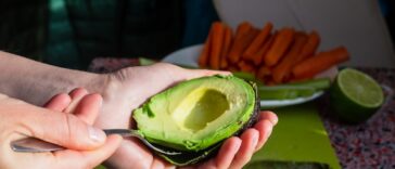 bowl of avocados